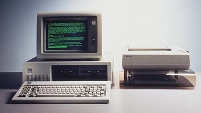 IBM PC 5150 İlk kişisel bilgisayar